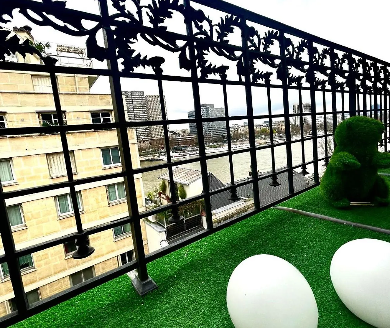 Quai De Seine Tour Eiffel Trocadero Apartman Párizs Franciaország